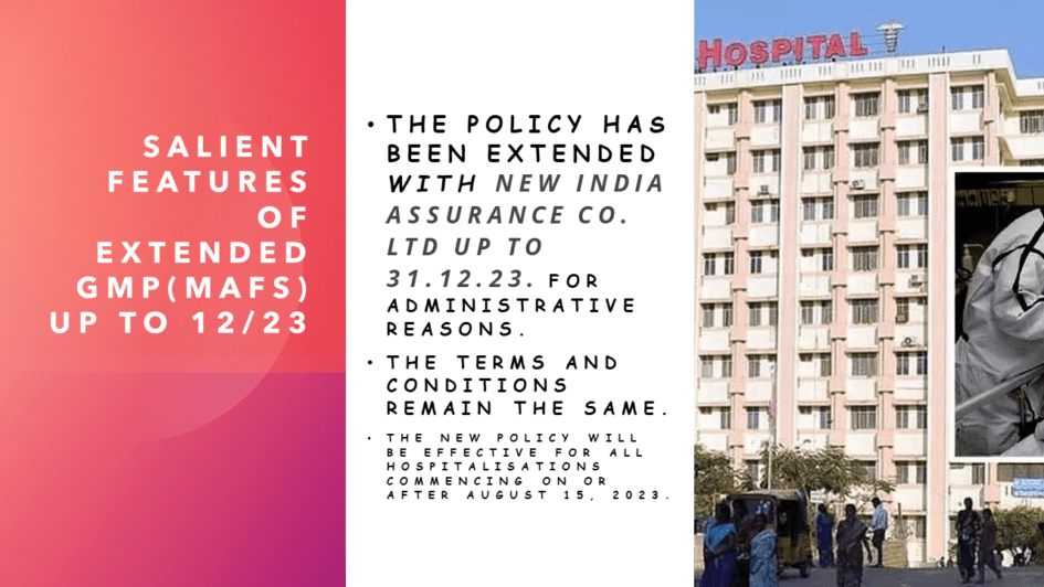 Medical Assistance fund (MAF)